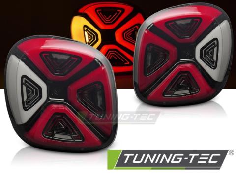 Stopuri LED Taillights fumuriu Smart Fortwo III 14-19 de la Kit Xenon Tuning Srl