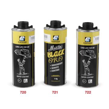 Spray insonorizant pentru sasiu Mister Black auriu de la BilCar Kosmetik