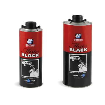 Spray insonorizant pentru sasiu Mister Black rosu de la BilCar Kosmetik