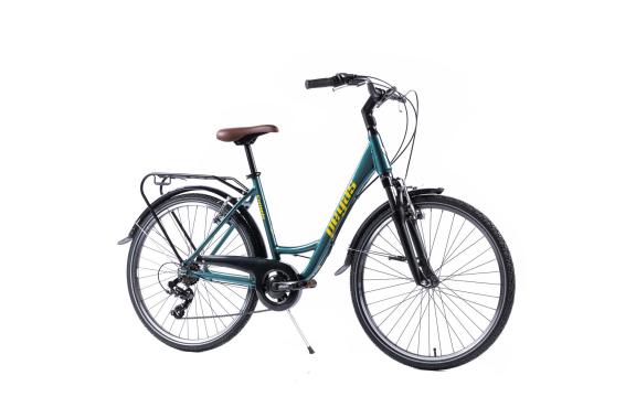 Bicicleta oras Pegas Comoda verde pin (A)