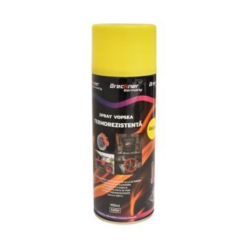 Spray vopsea acrilic termorezistent la 400 grade galben