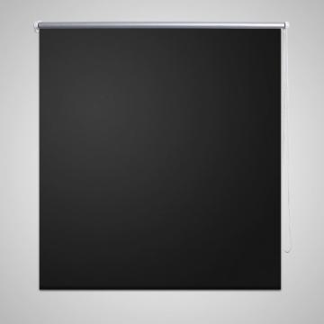 Jaluzea opaca rulabila, 60 x 120 cm, negru