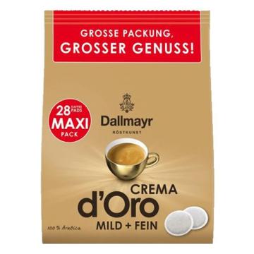 Pad-uri de cafea Dallmayr Crema d Oro Mild Fein (28 pad-uri) de la Activ Sda Srl