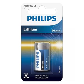 Baterie lithium CR123 blister 1 buc Philips de la Sil Electric Srl