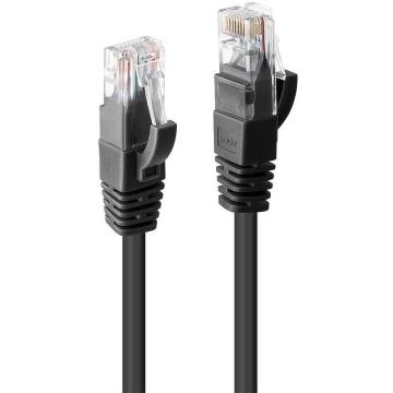 Cablu retea Lindy LY-48078 2m Cat.6 U/UTP, black de la Risereminat.ro