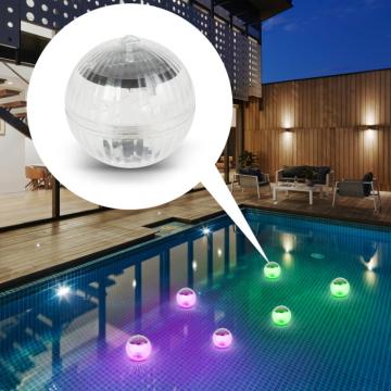 Dispozitiv iluminare solara pentru piscina - LED RGB - 10 cm de la Mobilab Creations Srl