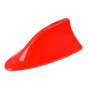 Antena auto activa AM - FM Shark Tail culoare rosu