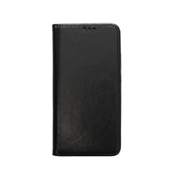 Husa flip Diary Flexy piele naturala neagra pentru Iphone XS