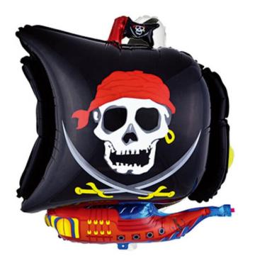 Balon folie corabie pirati 60cm