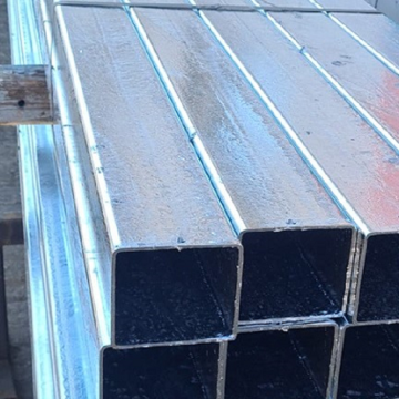 Stalp gard zincat 50x50x2 mm H 2500 mm de la H Metal Srl