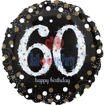 Balon folie jumbo 60 ani happy birthday 71 71 cm de la Calculator Fix Dsc Srl