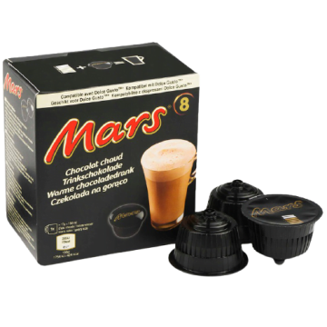 Ciocolata calda Mars la Dolce Gusto 120 g, 8 capsule