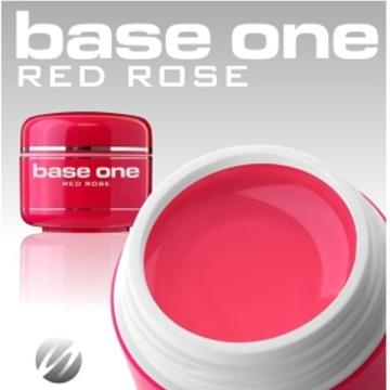 Gel unghii Color Rosu Roz Base One - 5ml