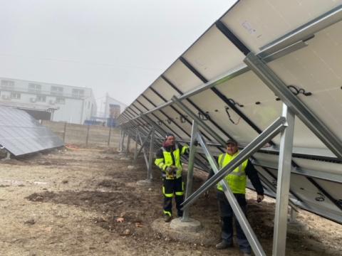 Sistem complet montare pentru 20 panouri solare fotovoltaice de la Carpat Trade Solution SRL