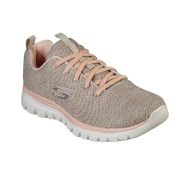 Pantofi sport Skechers 12614-NTCL Natural/Coral