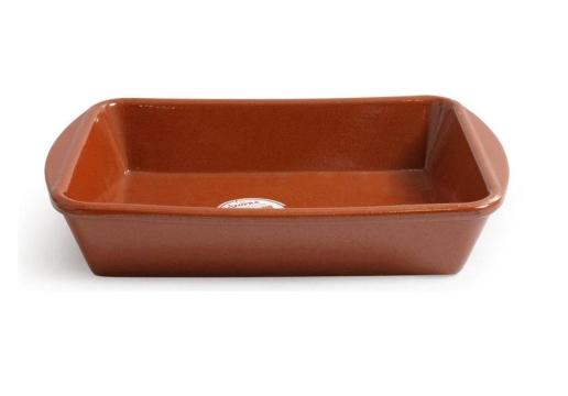 Tava ceramica Azofra pentru cuptor; dimensiuni 28.5x19.3 cm