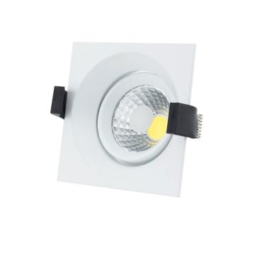 Spot LED orientabil patrat 60 8W de la Casa Cu Bec Srl