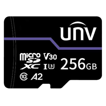 Card memorie 256GB, Purple Card - UNV TF-256G-T-IN de la Big It Solutions