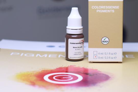 Pigment micropigmentare Warm Brunette Coloressense 10ml de la Trico Derm Srl