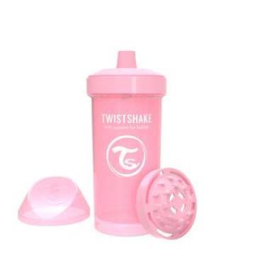 Canuta Kid Cup 12 luni+ 360ml Pastel Pink Twistshake de la Stiki Concept Srl