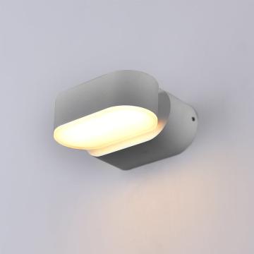 Aplica LED perete Epistar 6W gri rotabila 6W alb neutru de la Casa Cu Bec Srl