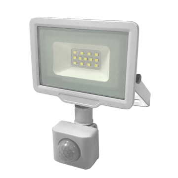 Proiector LED SMD 10W alb - cu senzor de miscare - City Line de la Casa Cu Bec Srl