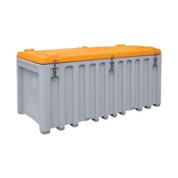 Cutie depozitare scule CEMBox 750 l, gri-portocaliu de la Romtank Srl