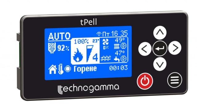 Controler peleti tPell Touch cu control prin telefon