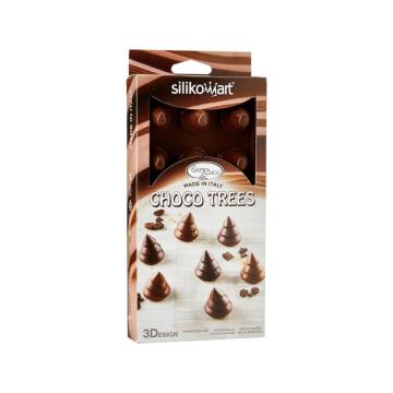 Forma silicon pentru ciocolata Choco Trees - SilikoMart