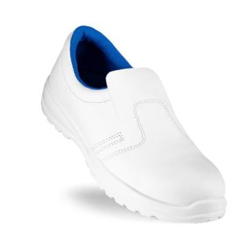 Pantofi de protectie albi cu bombeu metalic New Dale S2 SR de la Mabo Invest