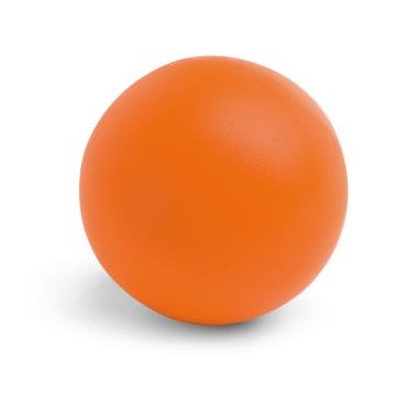 Minge din burete antistres, portocalie, 6 cm de la Dali Mag Online Srl