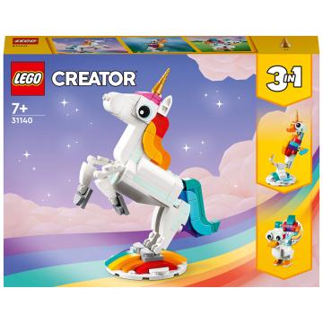 Joc Set de constructie Lego 31140, Unicorn Magic, 3 in 1