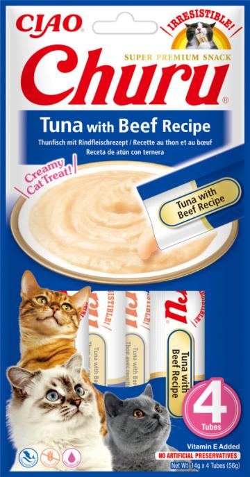 Hrana Churu pentru pisici reteta de ton cu vita