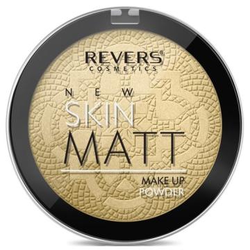 Pudra New Skin Matt, efect matifiere, Nr. 03, Revers 9g