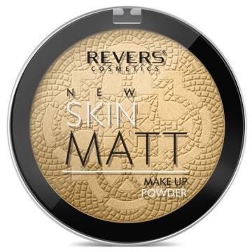 Pudra New Skin Matt, efect matifiere, Nr. 04, Revers 9g