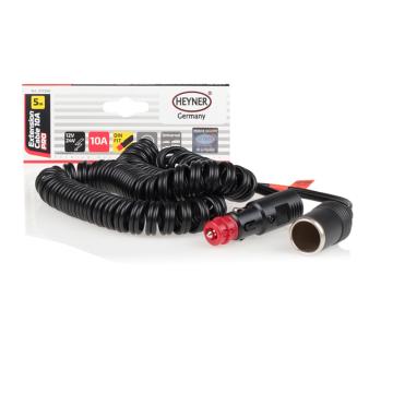 Cablu prelungitor spiralat bricheta Premium Pro 12/24 V 10 A de la Auto Care Store Srl