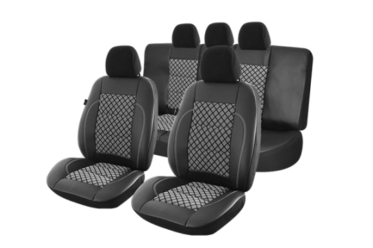 Set huse scaun Exclusive Leather Premium de la Auto Care Store Srl