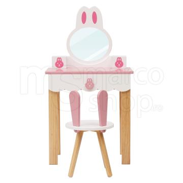 Masuta toaleta copii Pink Bunny de la Marco Mobili Srl