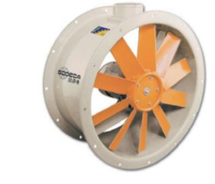 Ventilator axial duct HCT-25-2M/AL de la Ventdepot Srl