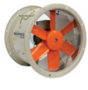 Ventilator Long-cased Axial HCT-35-4T / ATEX / EXII2G Ex e