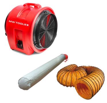 Set ventilator portabil MV400PP de la Ventdepot Srl