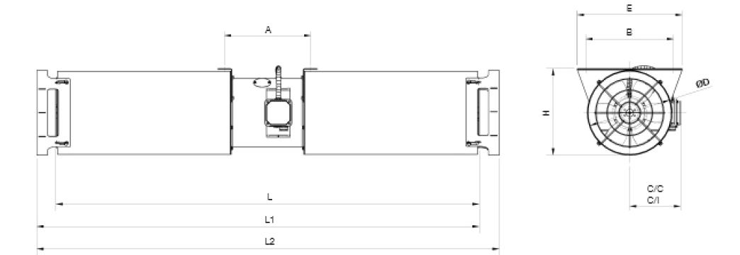 Ventilator TJHT 2 -355 de la Ventdepot Srl