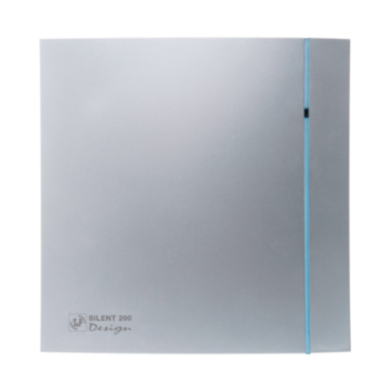 Ventilator de baie Silent-300 CHZ Silver Design - 3C