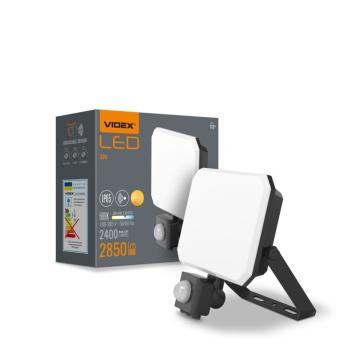 Proiector LED Videx VLE-F3-0305B-S - 30W - Senzor miscare