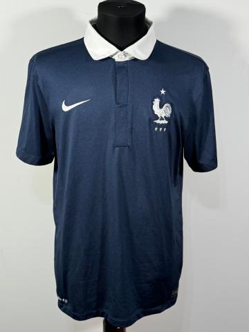 Tricou Nike France home Kit 2014 World Cup marimea M barbat
