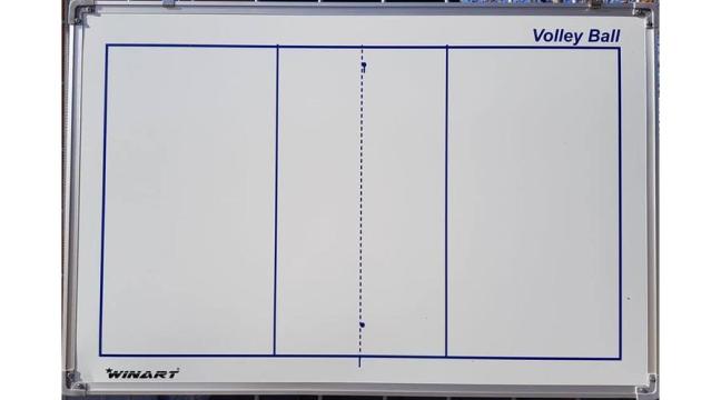 Tabla tactica pentru volei, 90x60 cm Winart de la S-Sport International Kft.