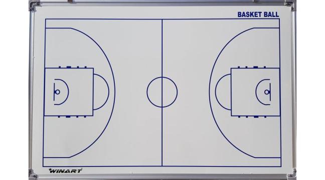 Tabla tactica pentru baschet, 90x60 cm Winart de la S-Sport International Kft.