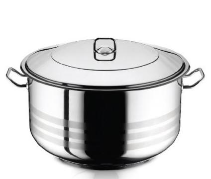 Oala inox Hascevher Perfect Gastro 40x26cm 30 litri inductie