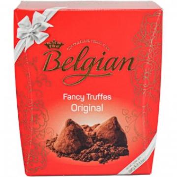 Praline ciocolata Belgian Fancy Truffes Original 200g