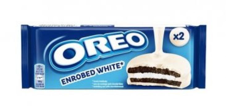 Biscuiti Oreo Enrobed White 41g